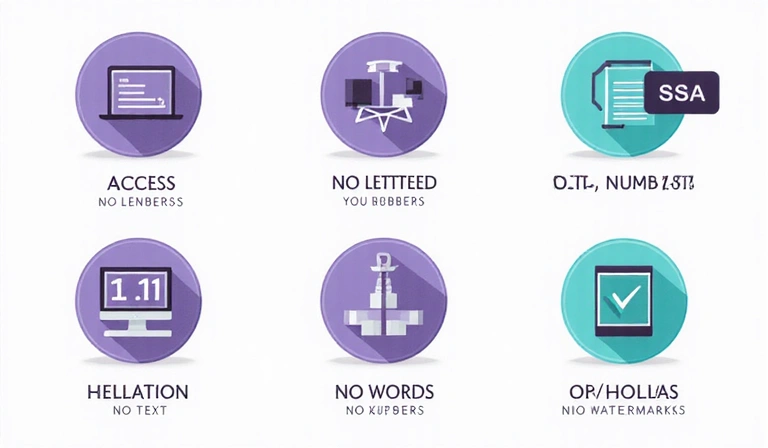Illustration of user rights with icons representing access, correction, and deletion of data